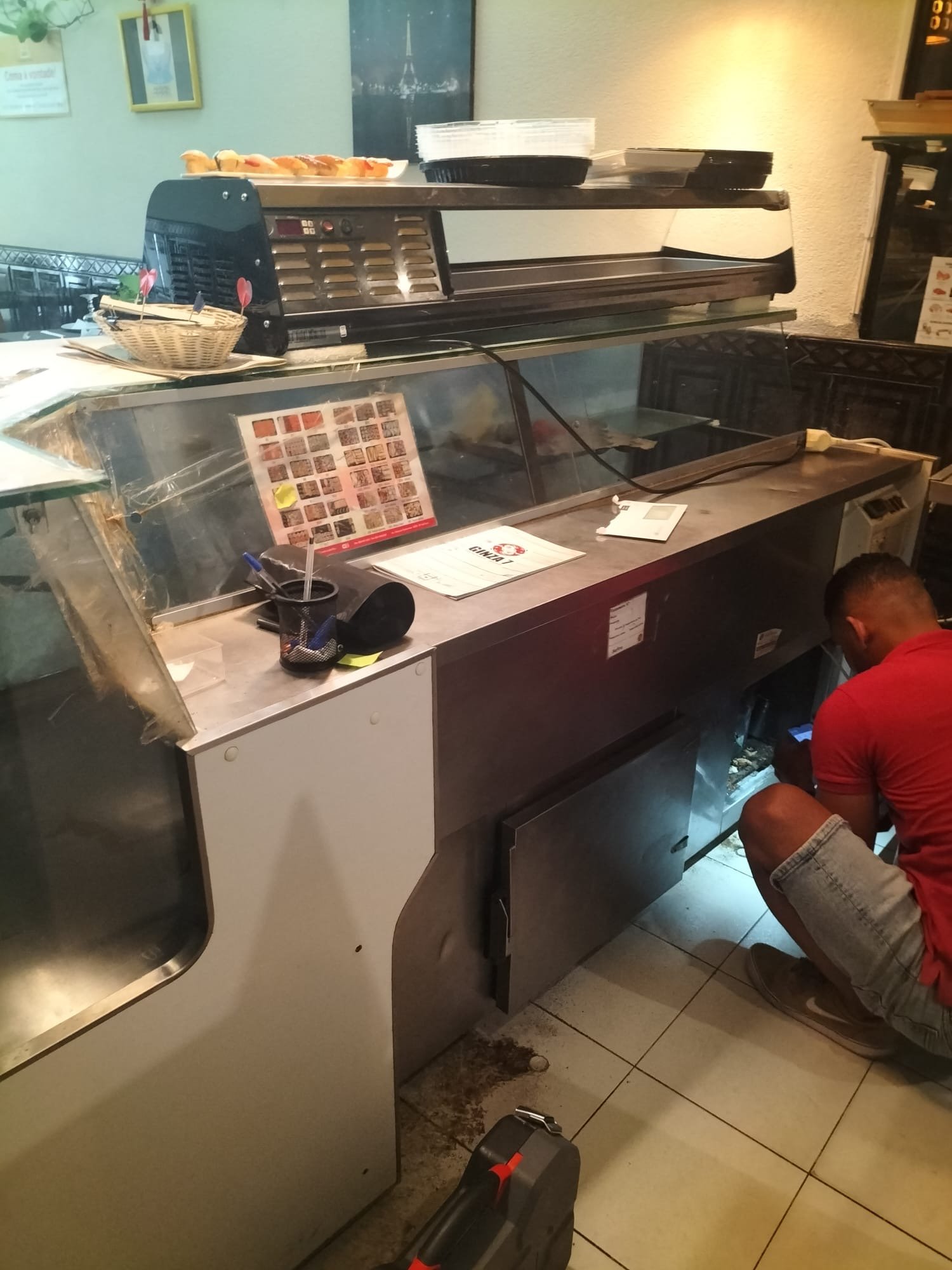Reparação banca frigorifica